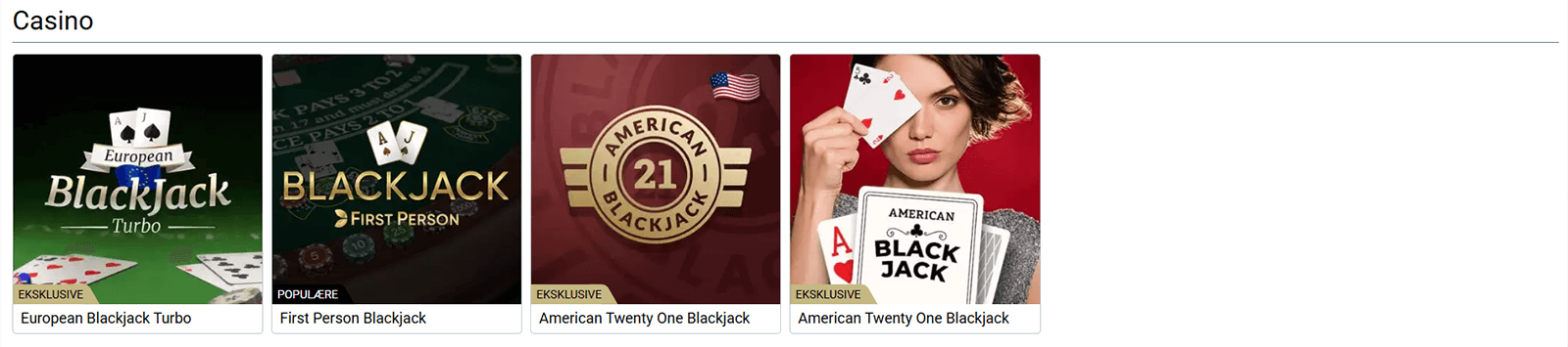 Genting Casino Bordspil i Danmark